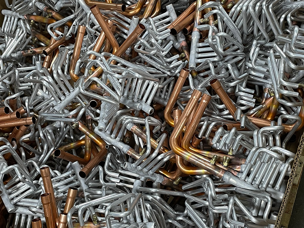 Aluminum Copper Brazing Gallery Image - Arrow Fabricated Tubing